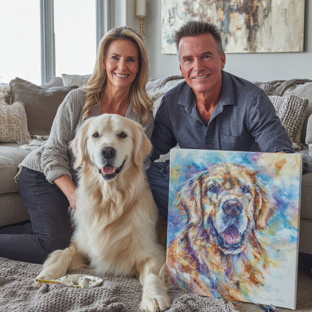Custom Canvas – Watercolor