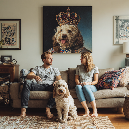 Custom Canvas – Pet Royalty Edition