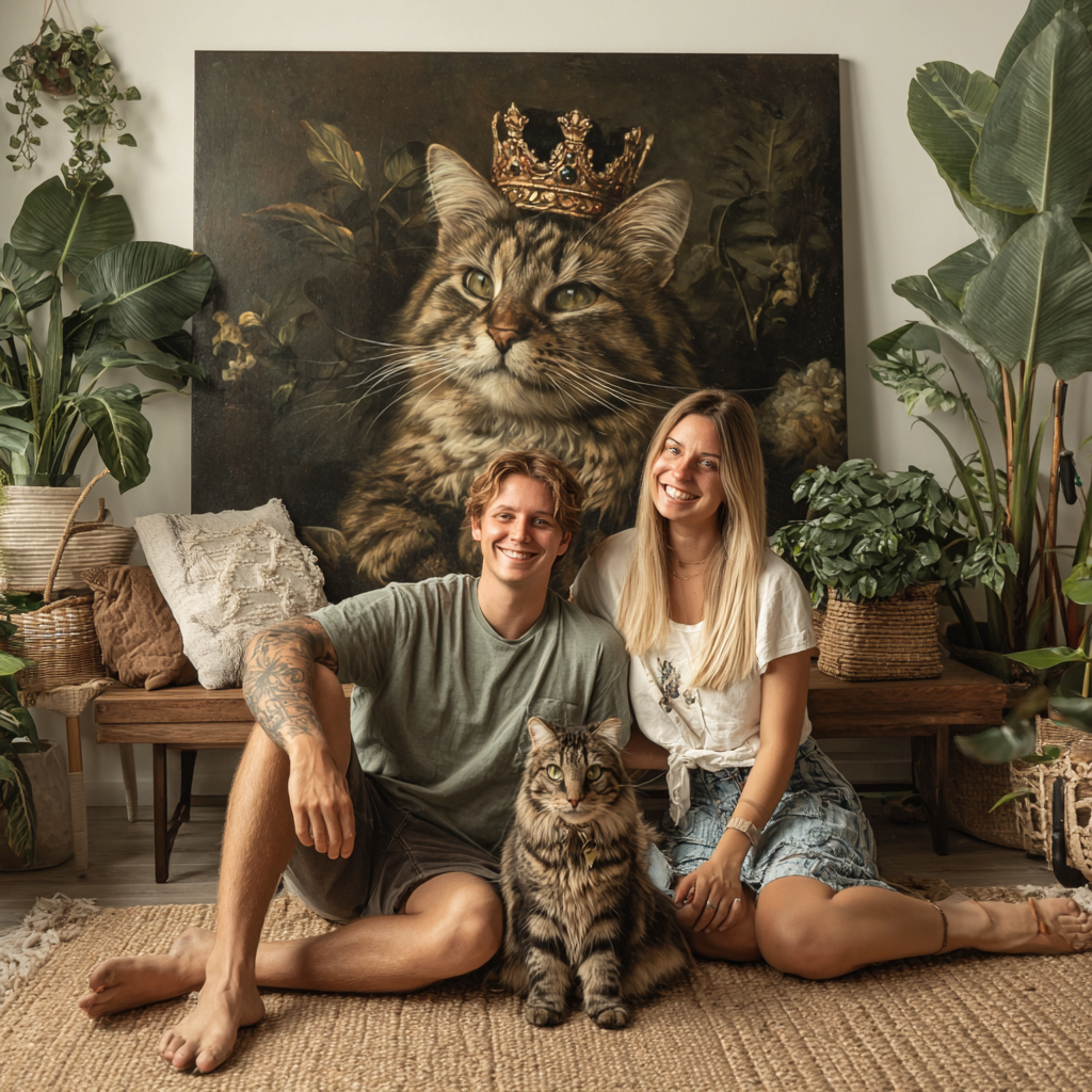 Custom Canvas – Pet Royalty Edition